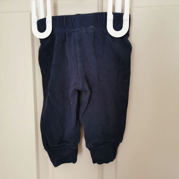 3/$15 Carter's cotton joggers 0-3 m - Picture 4 of 4